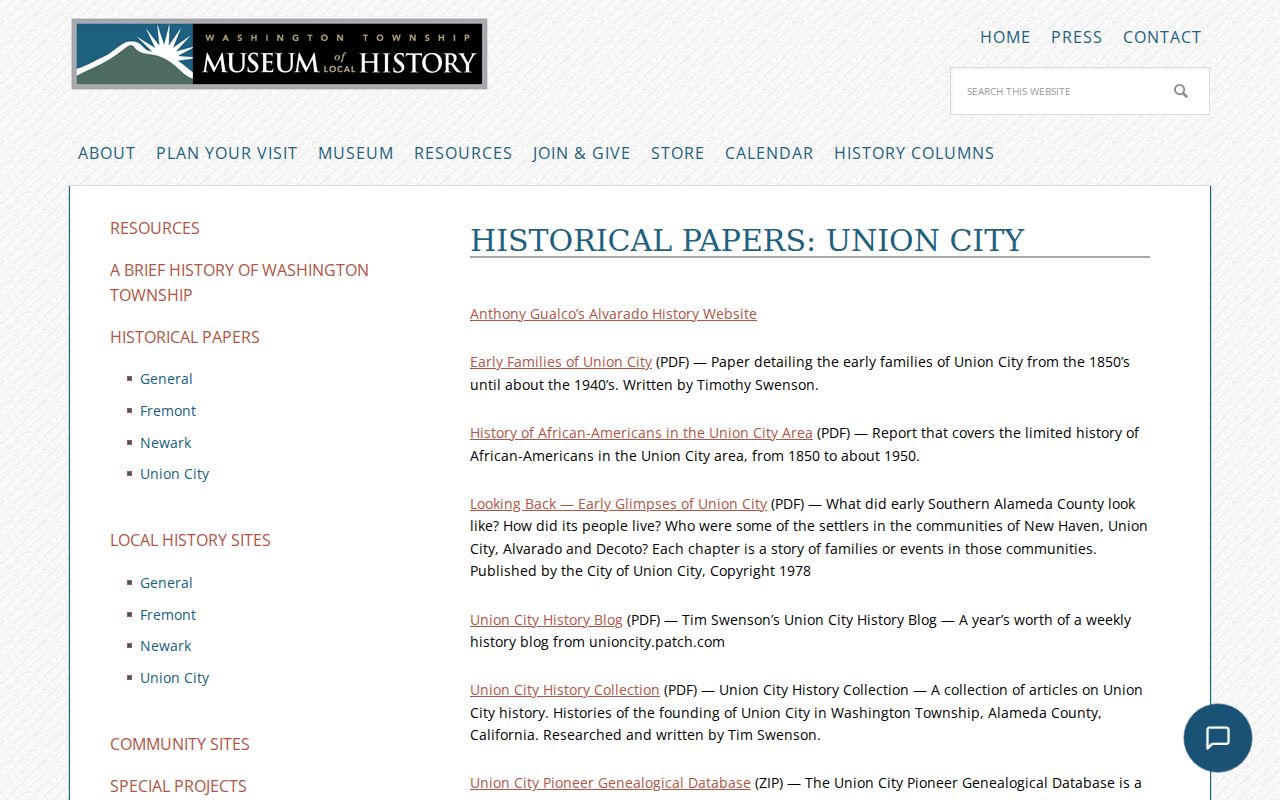 Union City people directories Pioneer Genealogical Database